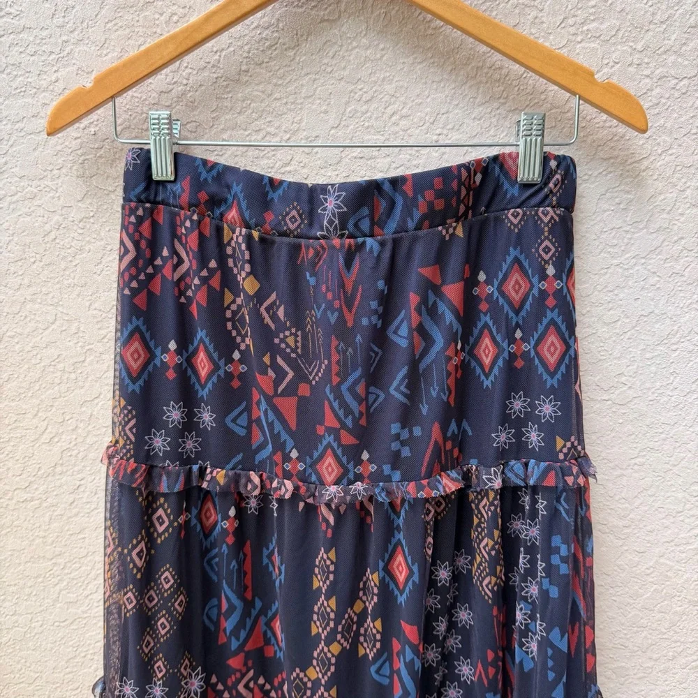 Johnny Was Arcellis Tiered Skirt - Picture 6 of 7